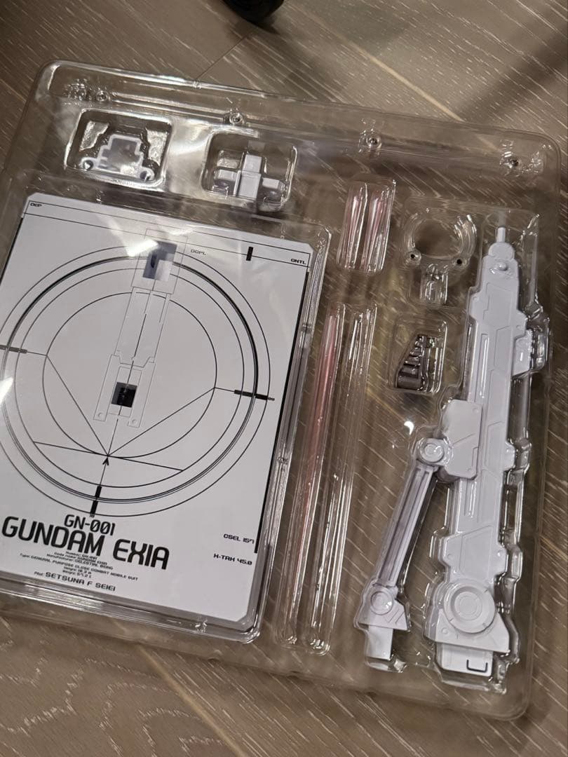 【開封済み】欠けなし L BUILD‬　ガンダム　デヴァイズエクシア