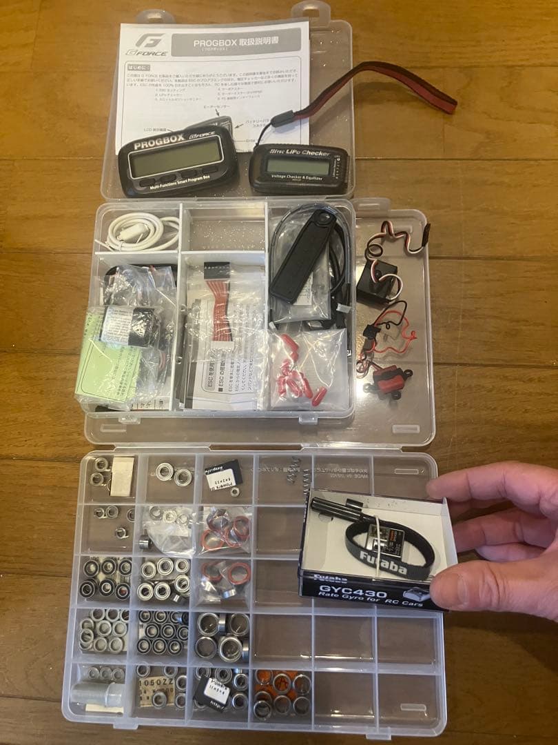 タミヤパーツ多数他　キャリングバック付き