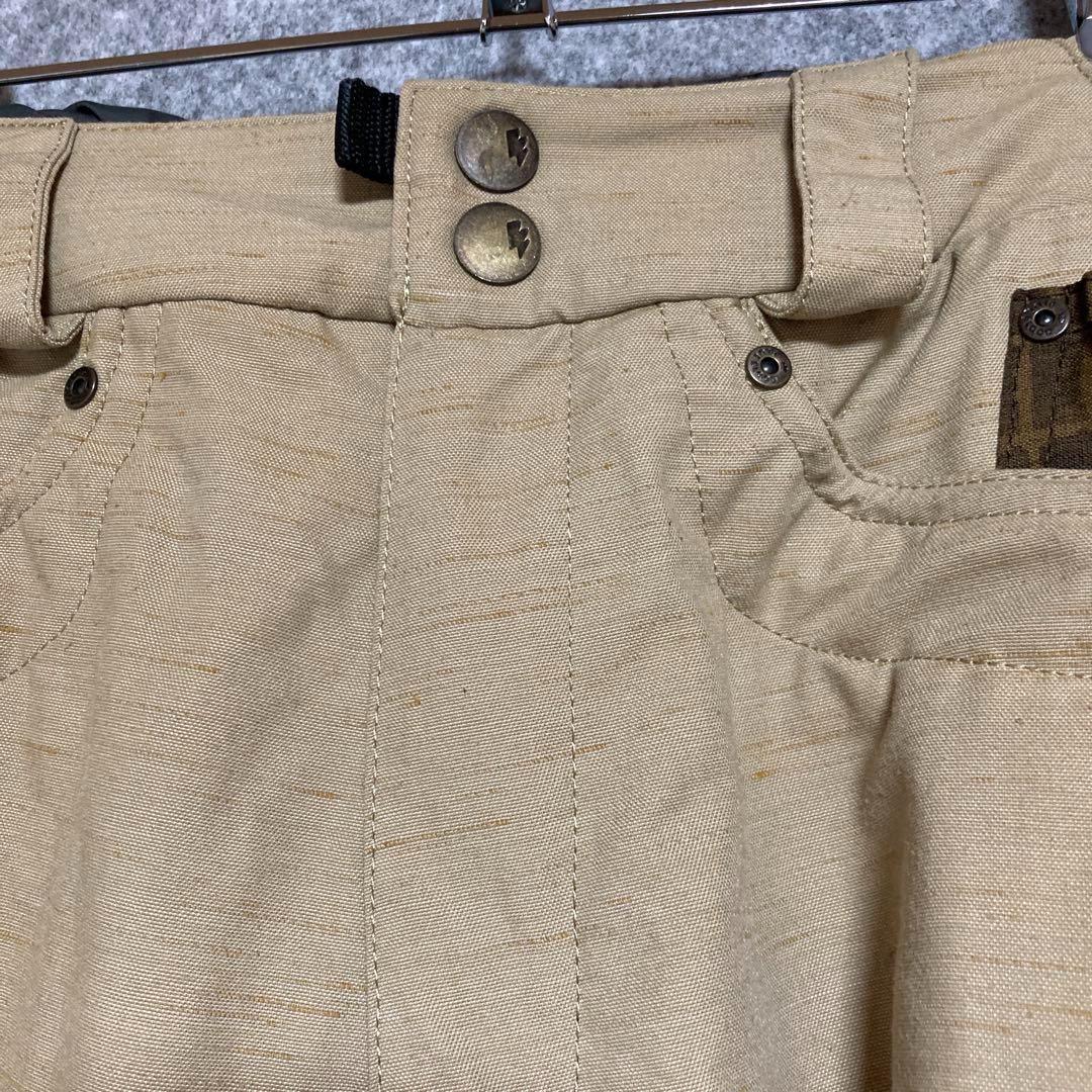 BLUE BLOOD ベージュ カーゴパンツ スノーボード用