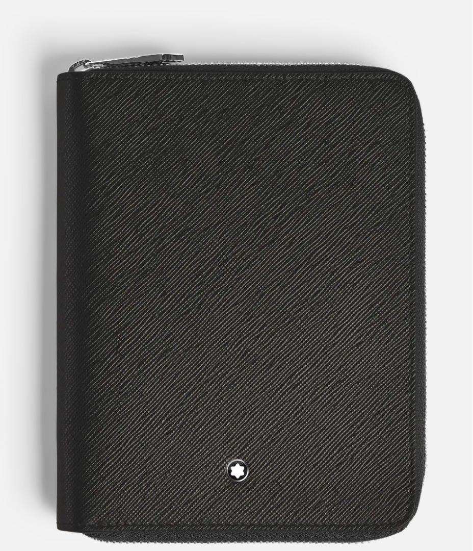 モンブラン　mont blanc ジップ式ペンポーチ サルトリアルレザー 5本用