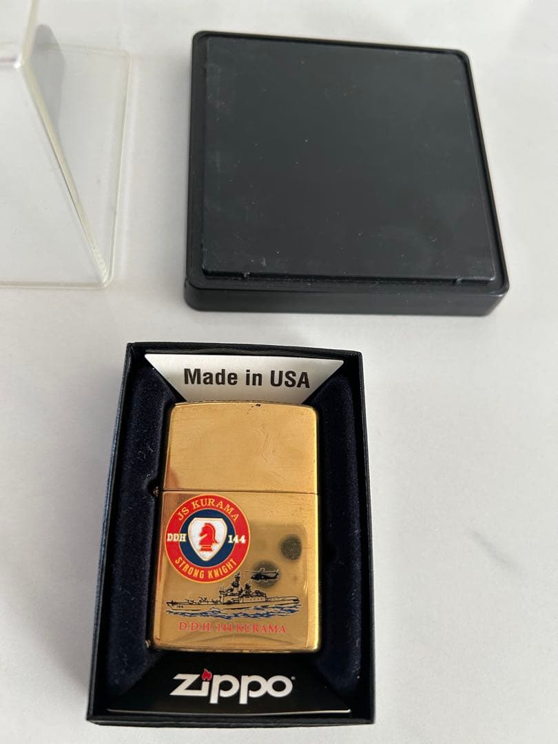 ジッポ Zippo 海上自衛隊 護衛艦 D.D.H.144 KURAMA
