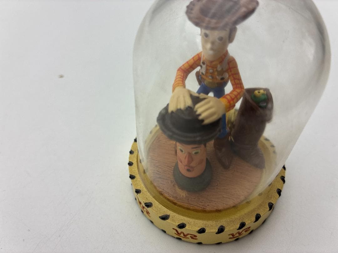 B536-058 トイストーリー ウッディ バズ フィギア ドームヴィネット