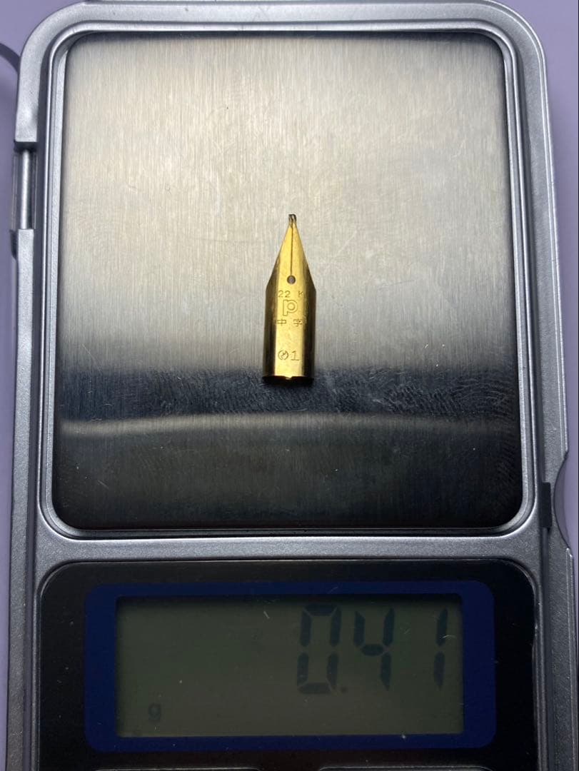 No.127 金無垢22K 0.41g 14k 金 24K 純金