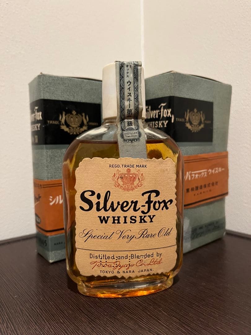Silver Fox WHISKY シルバーフォックスウヰスキー ３本セット
