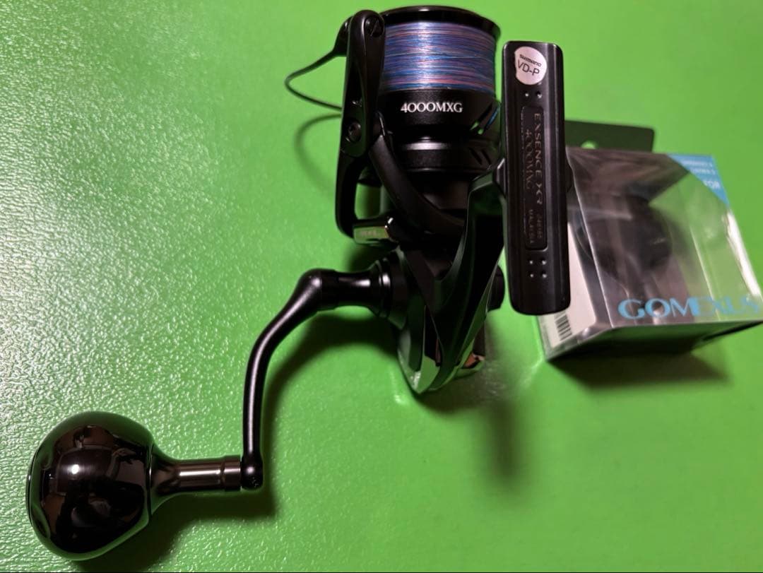 まこちん23EXSENCE XR 4000MXG ゴメクサスハンドルノブ