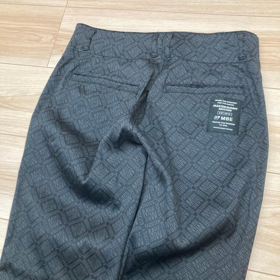 マスターバニーエディション 2023年モデル ストレッチジョガーパンツ ロゴ総柄