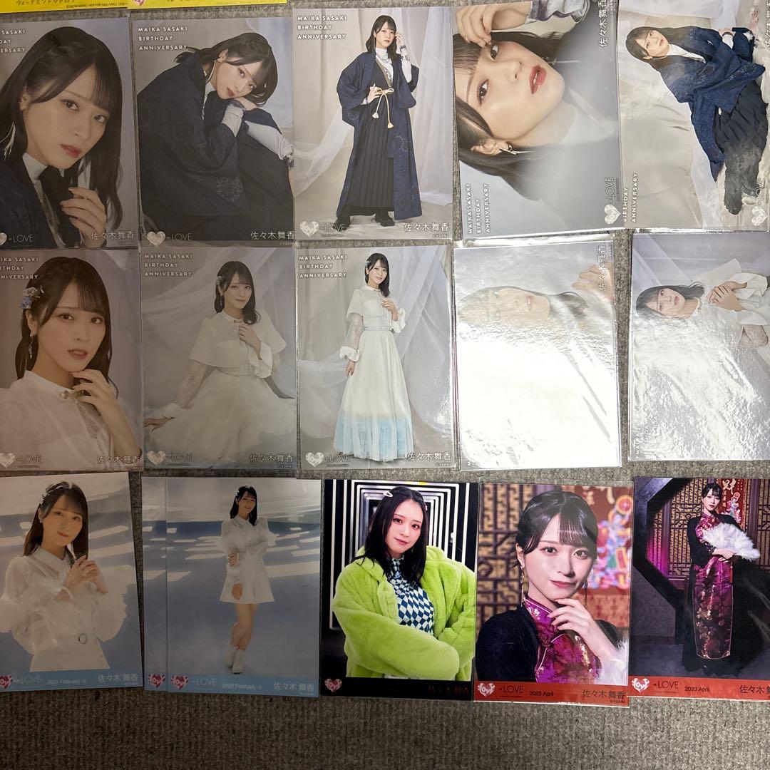 H*様 イコラブ 佐々木舞香 生写真 まとめ売り コンプあり 57枚