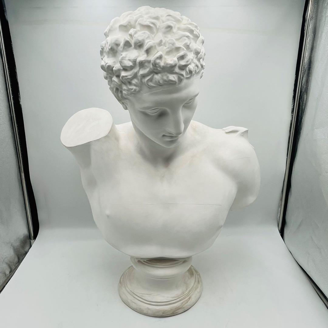 【良品】 ヘルメス 石膏像 Yokohama Oka 製 高さ約80㎝