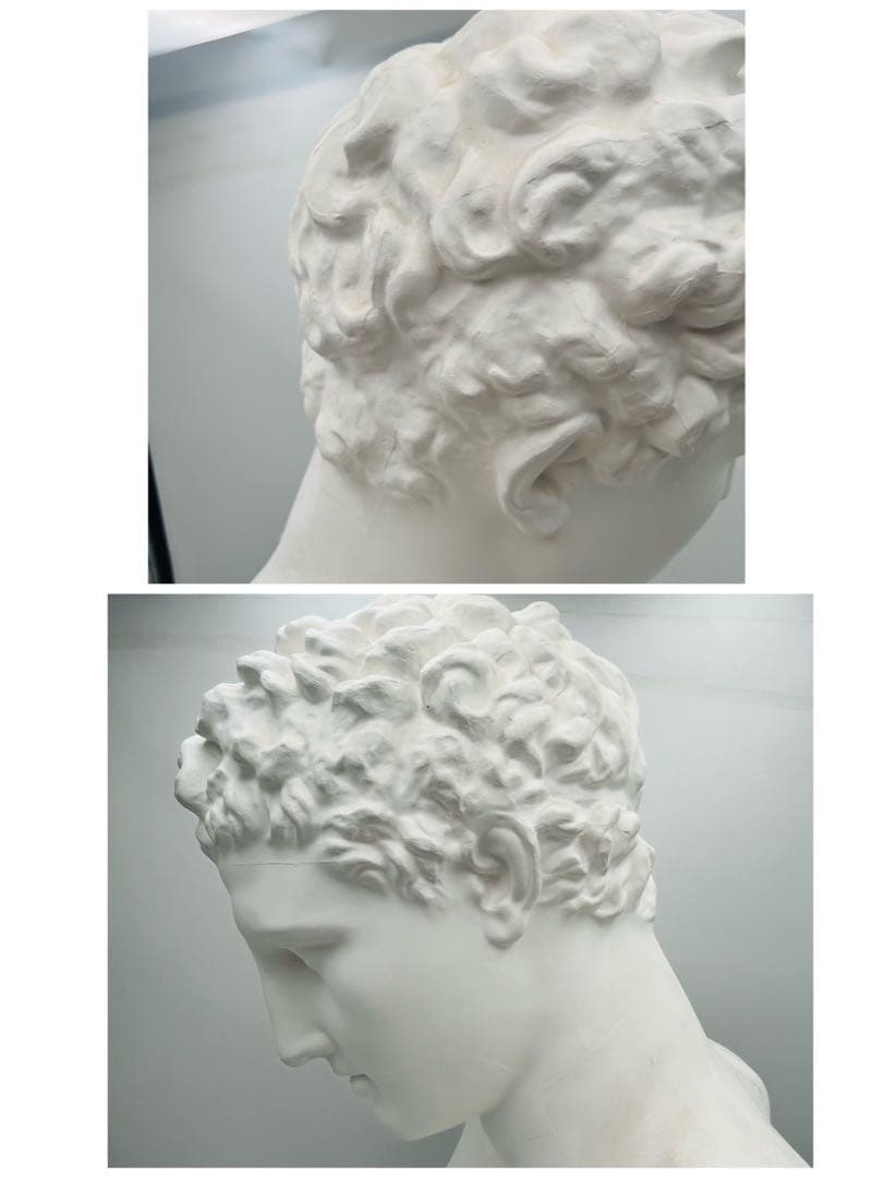 【良品】 ヘルメス 石膏像 Yokohama Oka 製 高さ約80㎝