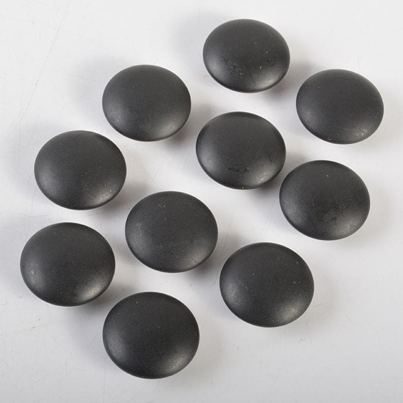 囲碁　鱗屋精製 碁石　本蛤碁石　那智黒碁石　碁笥　一套　共布共箱　MR7246B