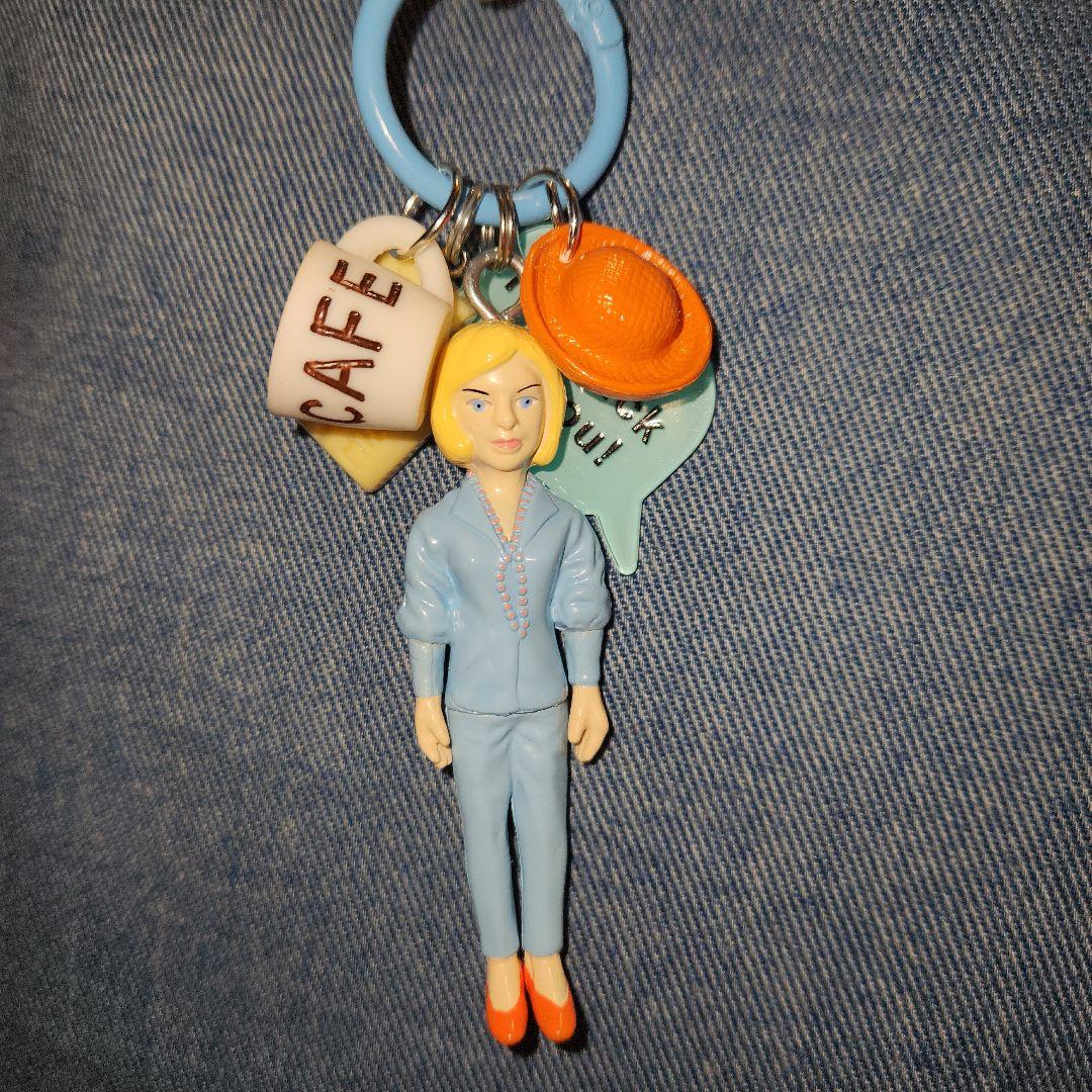 専用ページ　じゃらじゃらキーホルダー　水色のお姉さま　複製オーダー