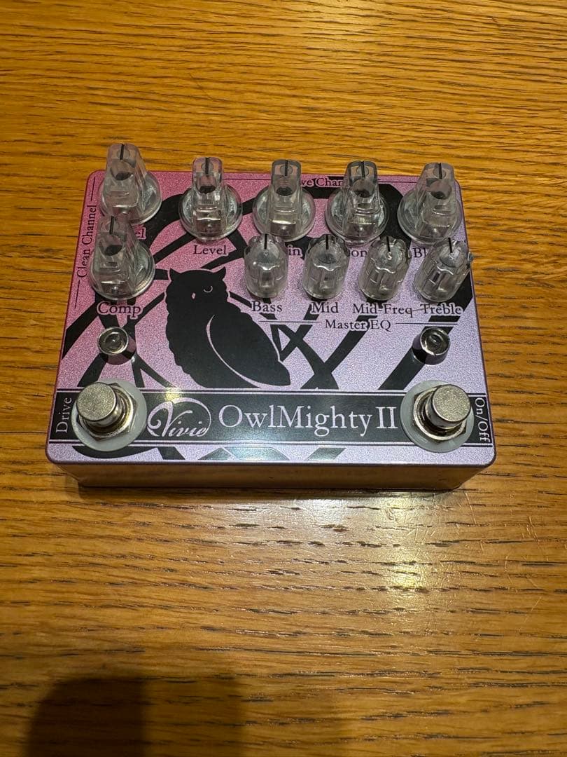 Vivie OwlMighty II ベースエフェクター プリアンプ