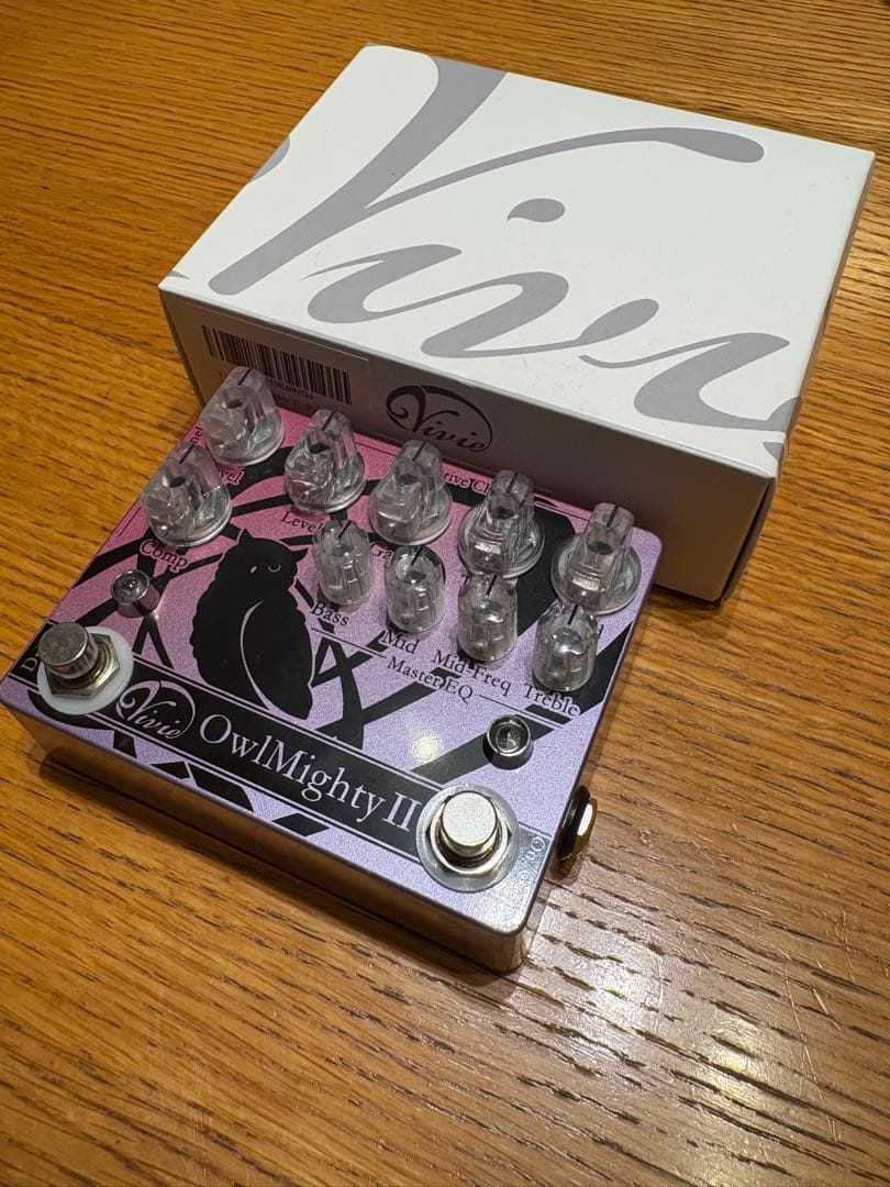 Vivie OwlMighty II ベースエフェクター プリアンプ