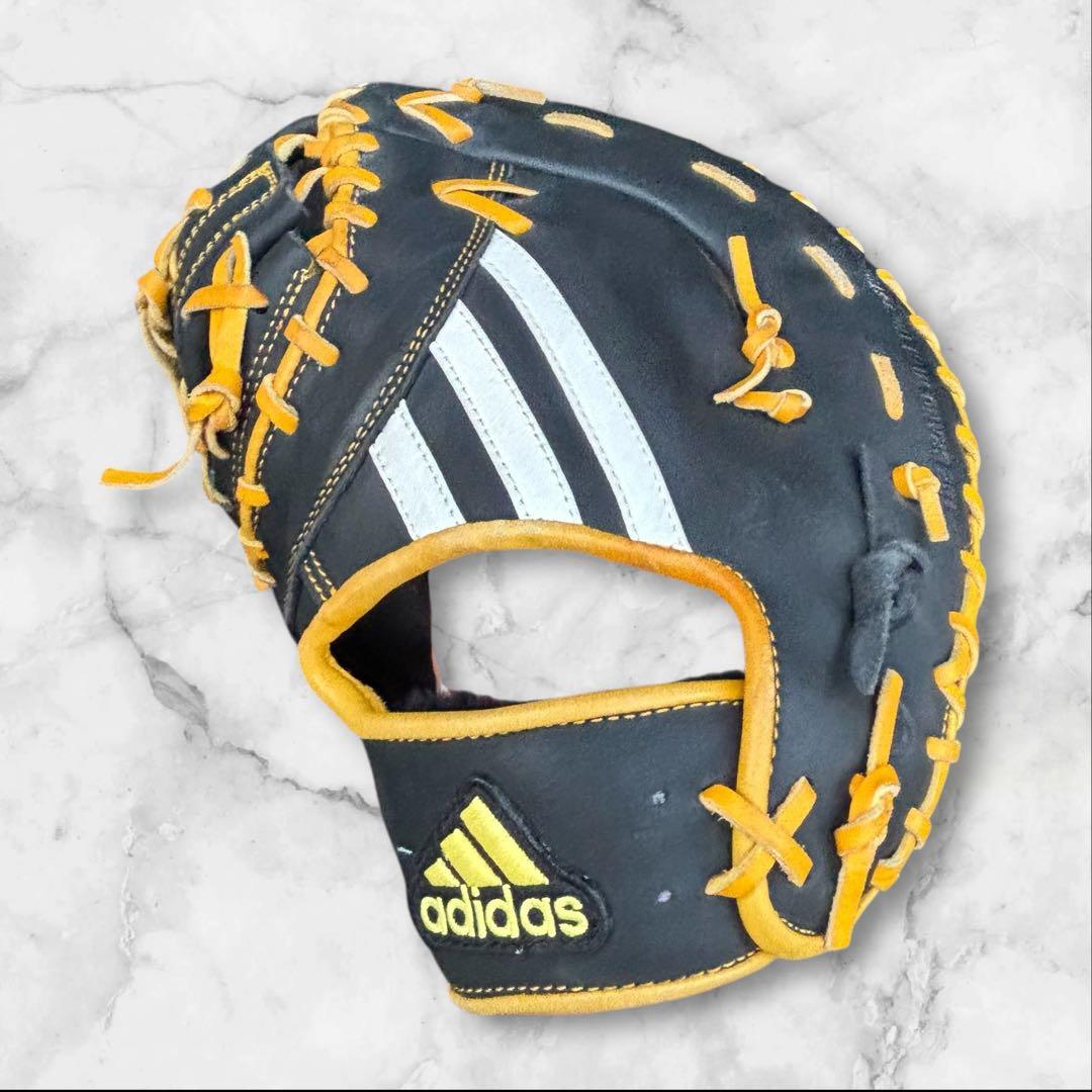 【希少カラー】左利き用 adidas 軟式ファーストミット