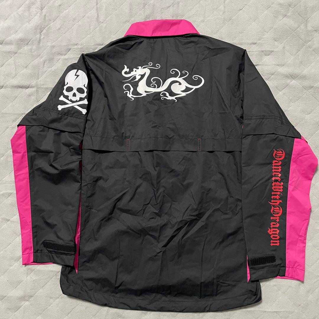 ●ダンスウィズドラゴン●レインウェア ナイロンジャケット ナイロンパンツ ゴルフ