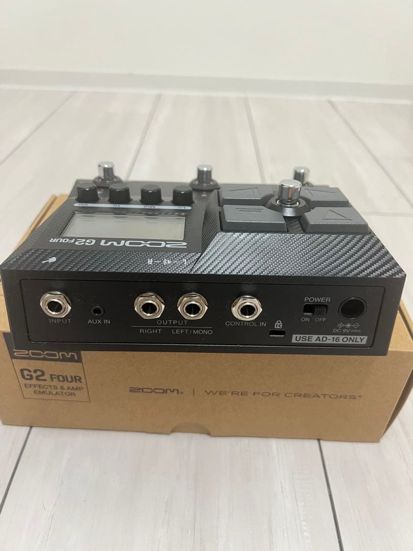 【未使用級】ZOOM G2 FOUR ギターエフェクター