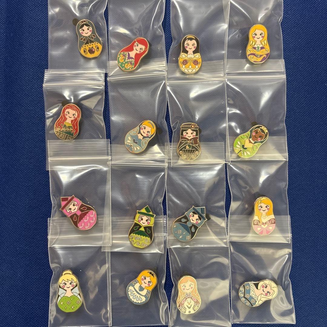 ディズニー　ピンバッチ　プリンセス　マトリョシカ　ハワイ　アウラニ ディズニー