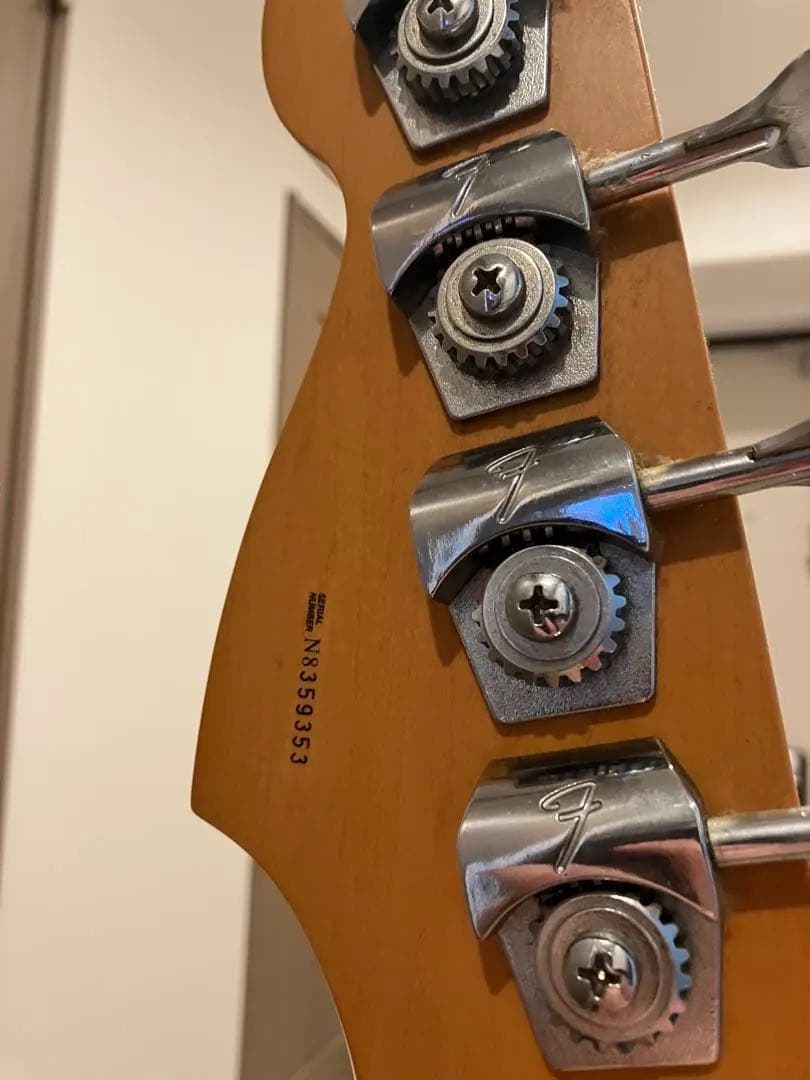 【ジャンク品 フェンダー Fender】90's製プレシジョンベースサンバースト