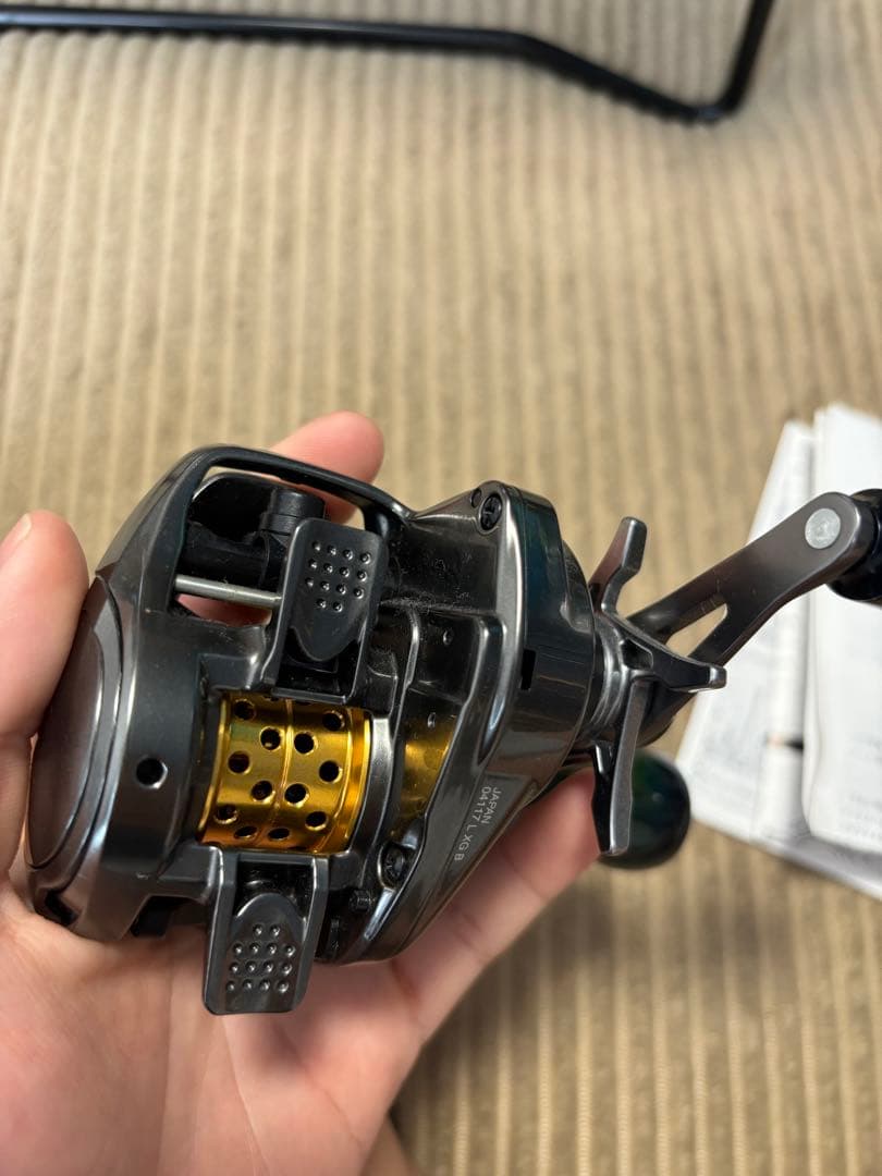 SHIMANO メタニウム　カスタム　KTFスプール　バリアルウッドノブ　DCX