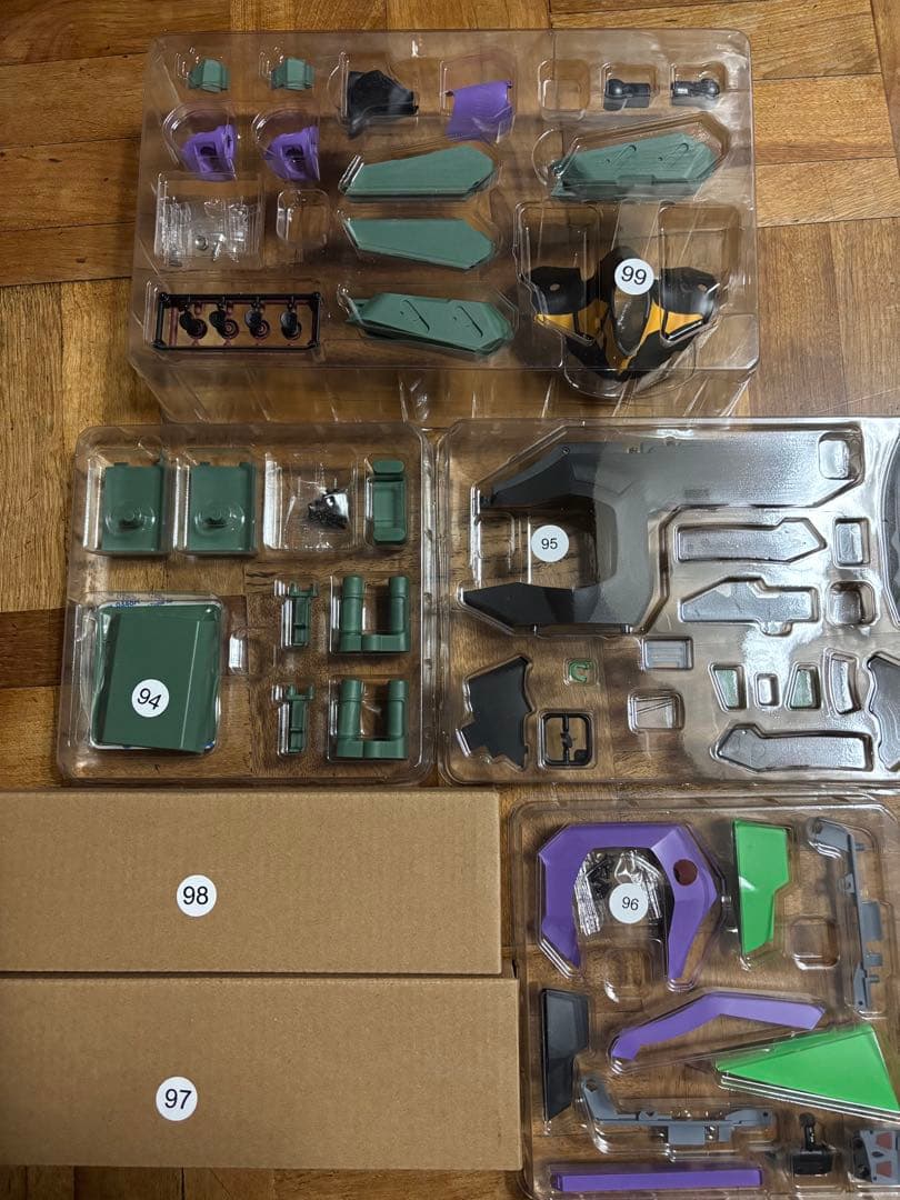 エヴァンゲリオン初号期をつくろう デアゴスティーニ 1号〜100号 全巻セット