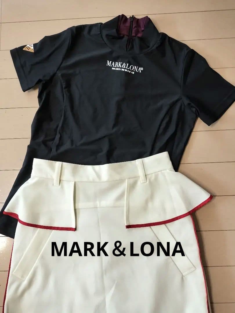 【超美品】MARK＆LONA♥️半袖モックネック