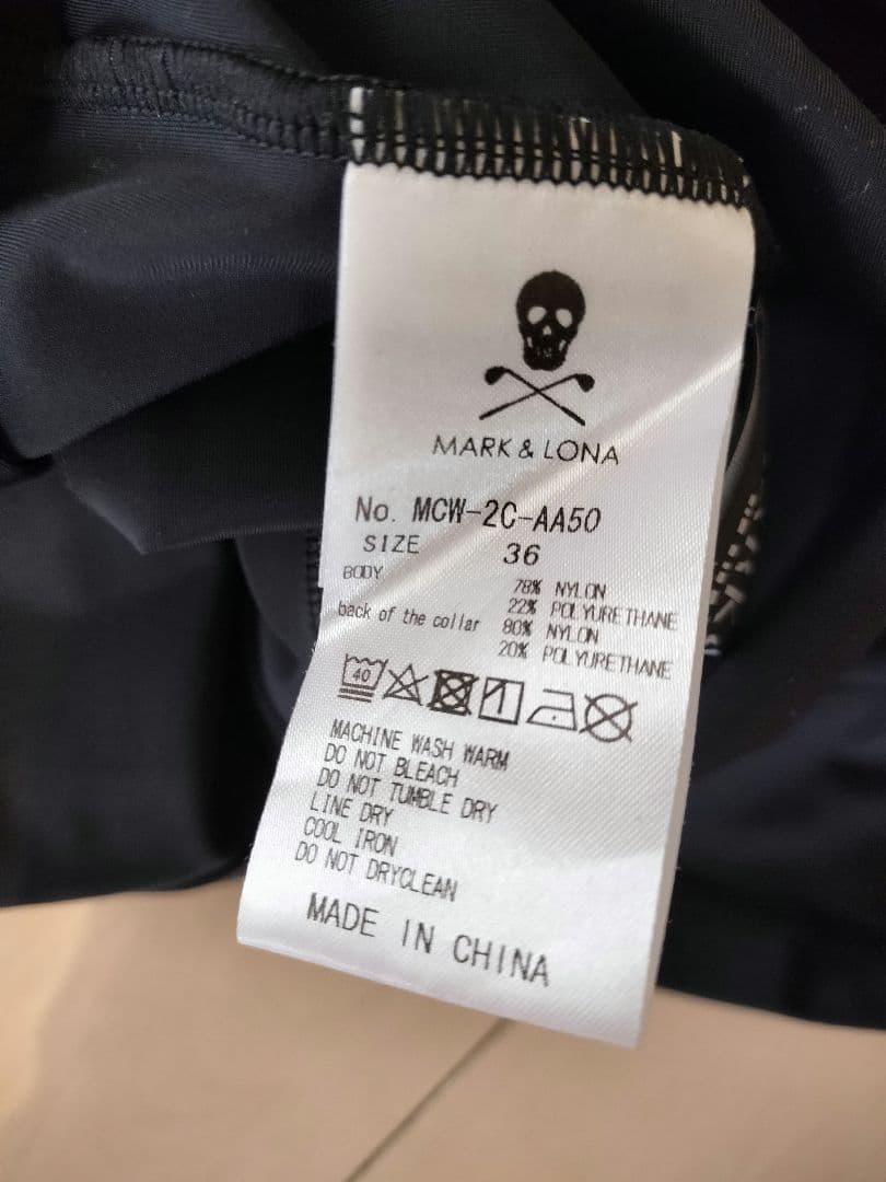 【超美品】MARK＆LONA♥️半袖モックネック