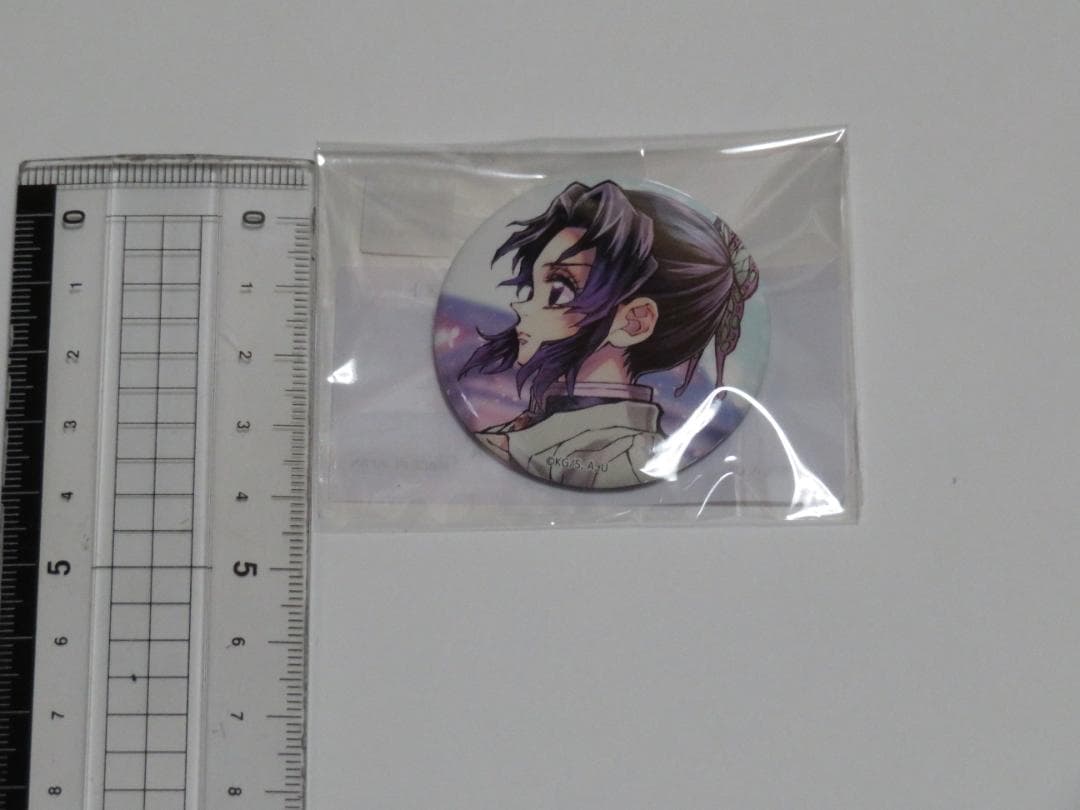 鬼滅の刃　くじ　繋ぐ　胡蝶カナエ　胡蝶しのぶ　アクリル色紙　缶バッジ他　その２