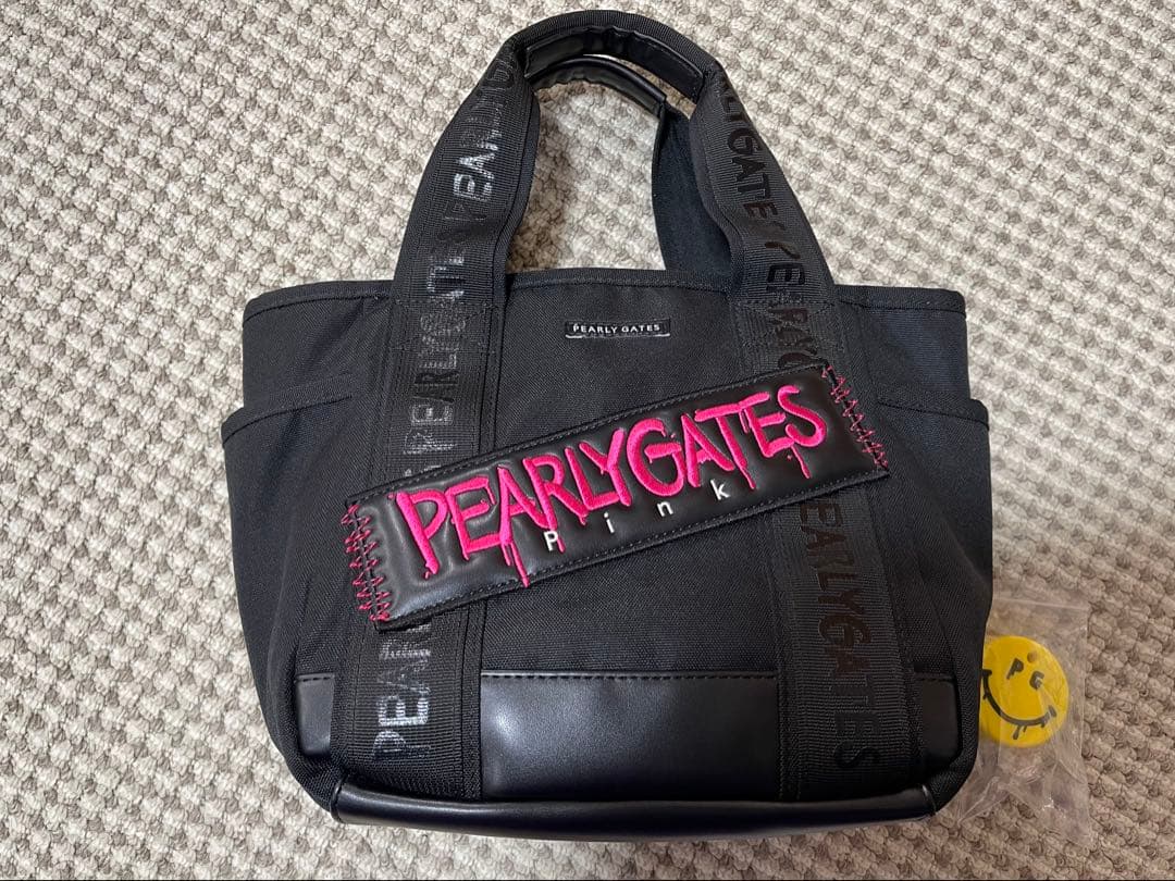 PEARLY GATES トートバッグ ブラック