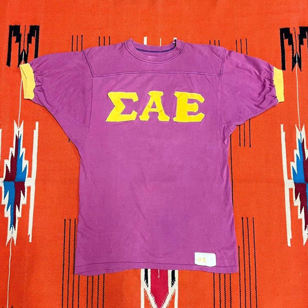 70s RUSSELL/ラッセル フットボールTシャツ