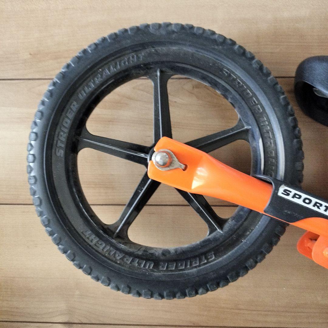 STRIDER 12インチスポーツモデル　バランスバイク オレンジ