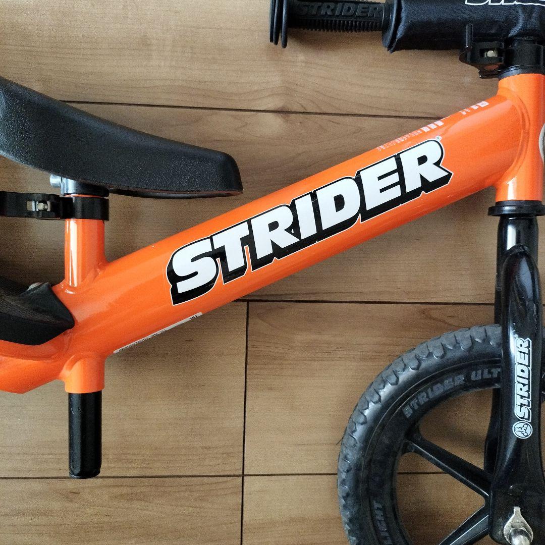 STRIDER 12インチスポーツモデル　バランスバイク オレンジ