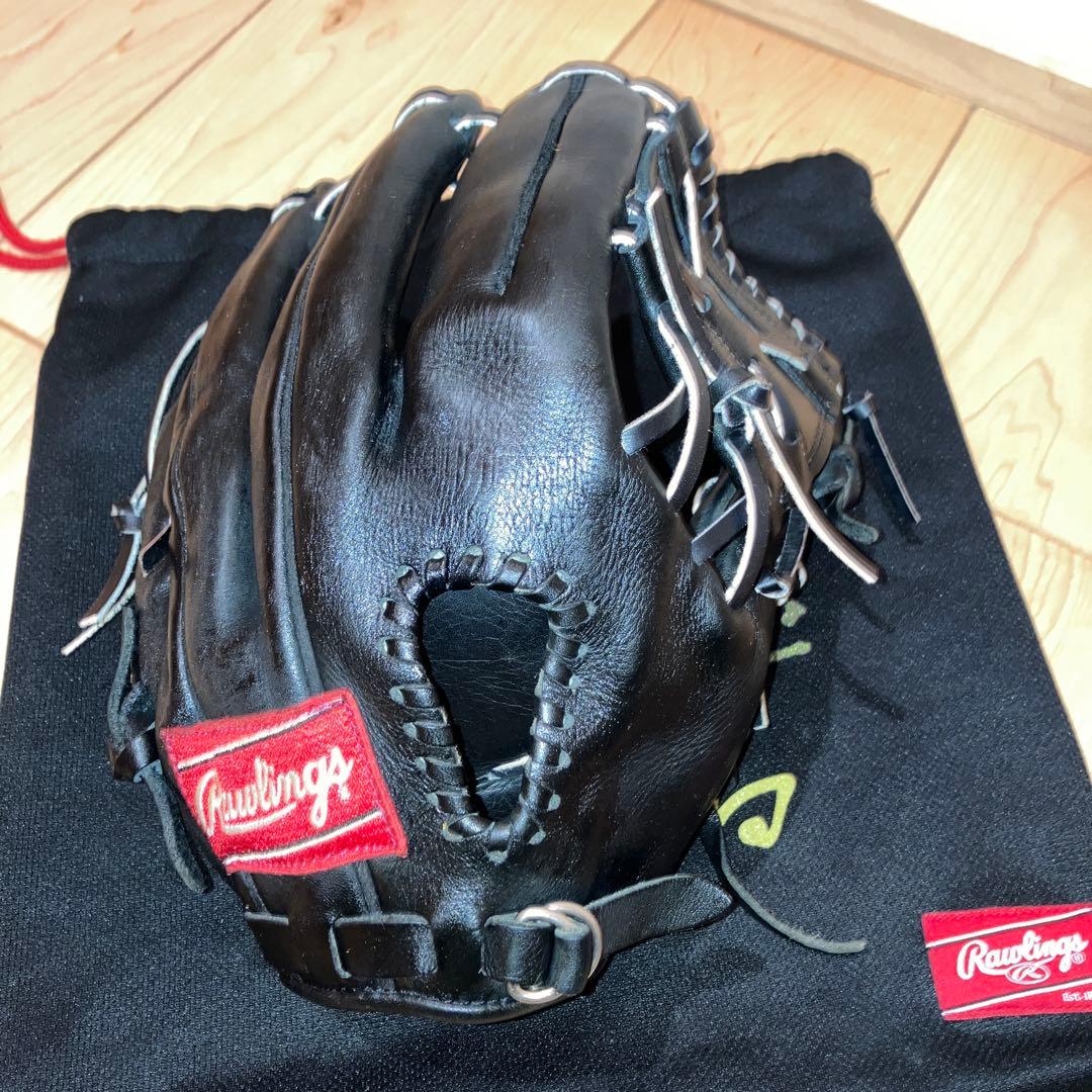 ローリングス ファーストバック 内野手用グローブ キャプチュード ブラック