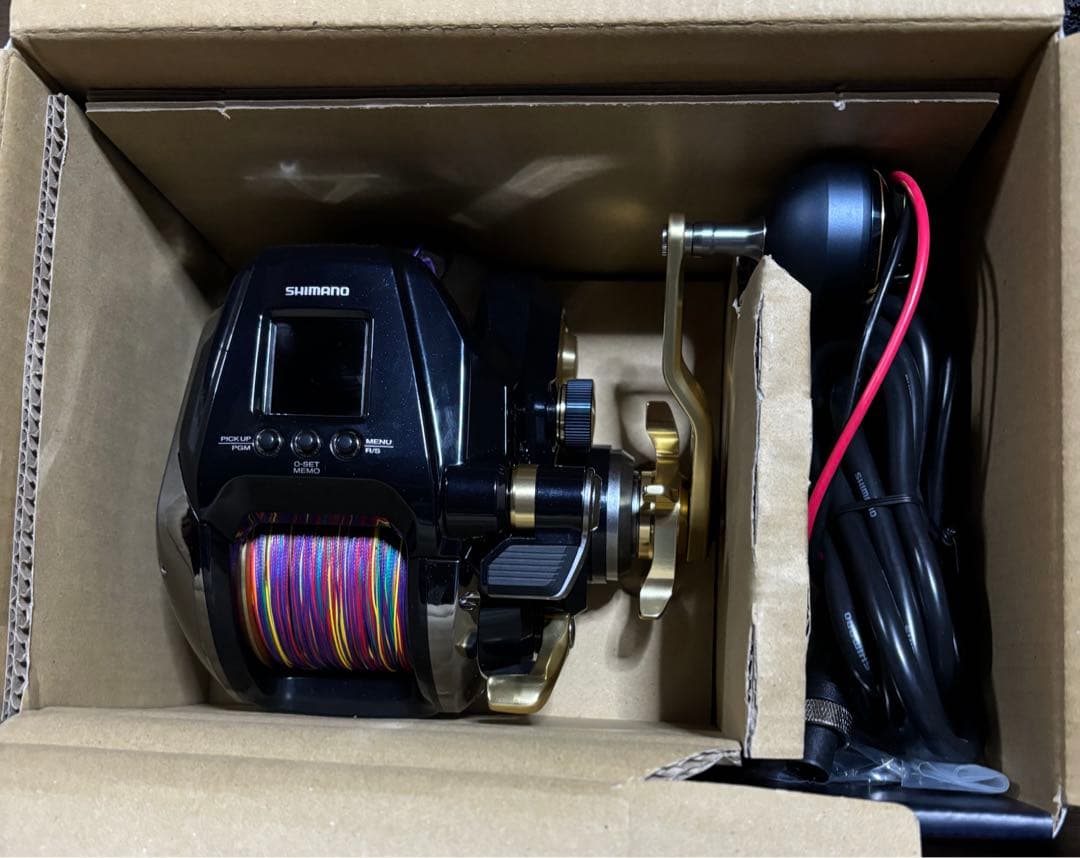SHIMANO BeastMaster MD 6000 電動リール ケーブル付