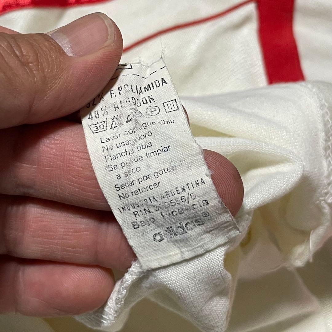 80s 90s リーベルプレート？ユニフォーム リバープレート アディダス