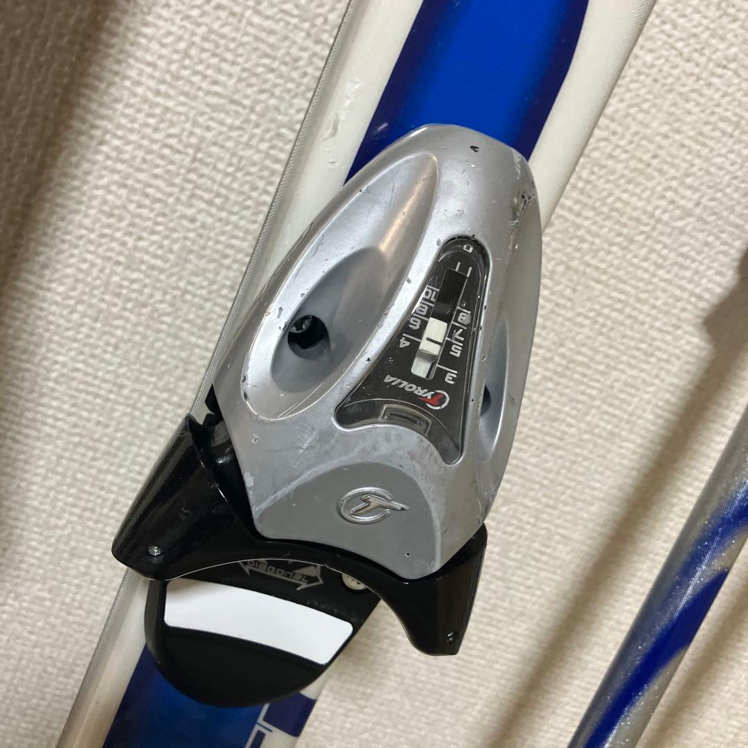 スキー板、ポール、ビンディング 3点セット KASTLE KAZAMA 150