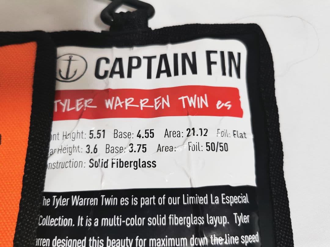 キャプテンフィン タイラーウォーレン ツインフィン2+1 ツインスタビ
