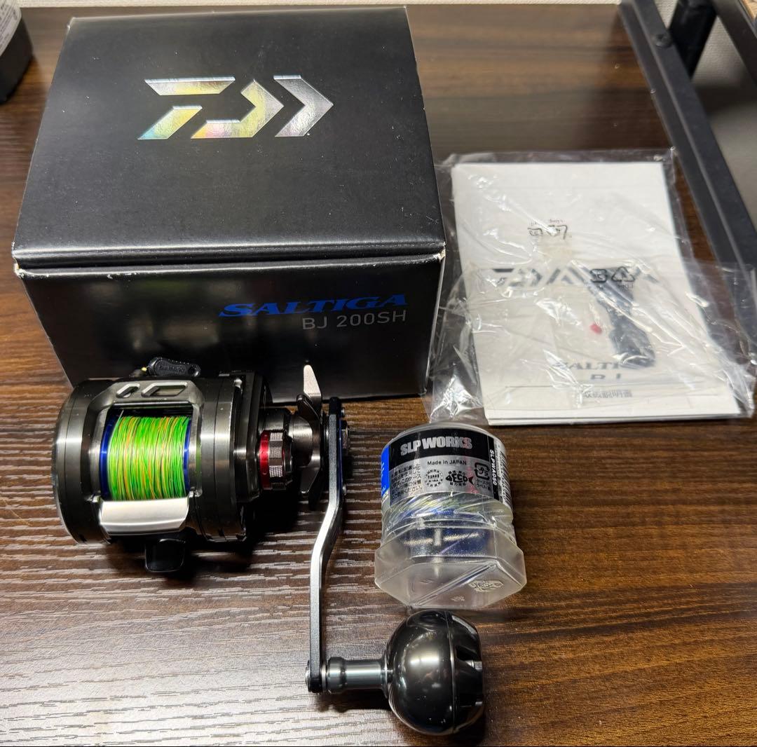 ダイワ SALTIGA BJ 200SH ベイトリール
