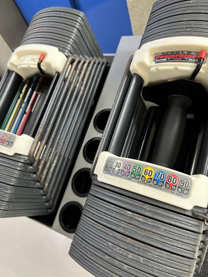 パワーブロック　専用スタンド付き　ゴールドジム　タフスタッフ