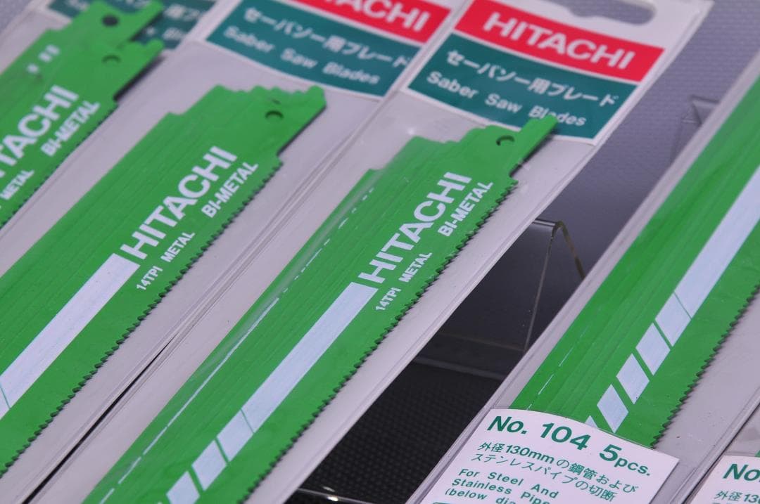 日立　セーバーソーブレード(ストレートタイプ)No.104　30枚