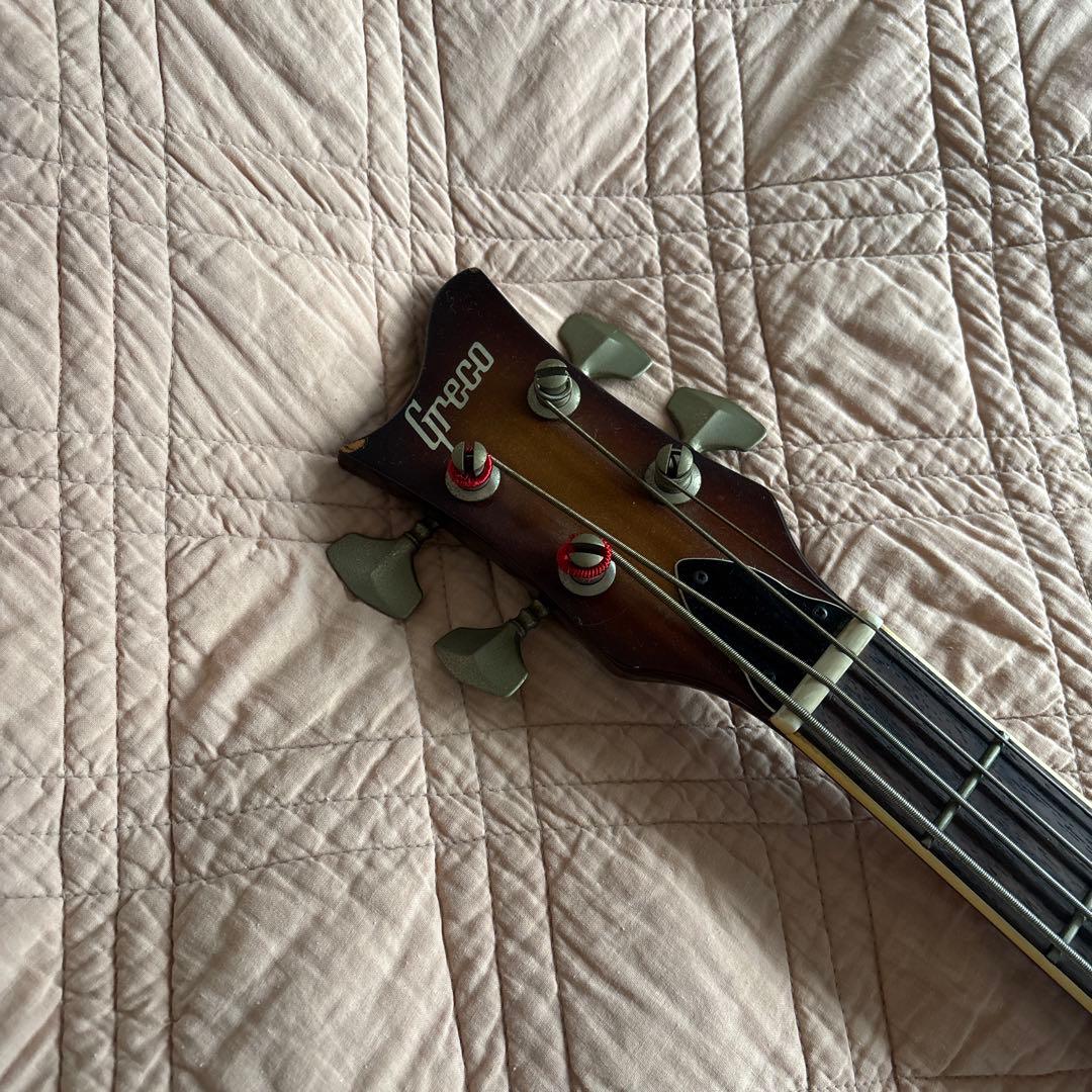 Greco エレキベース バイオリンベース サンバースト 4弦