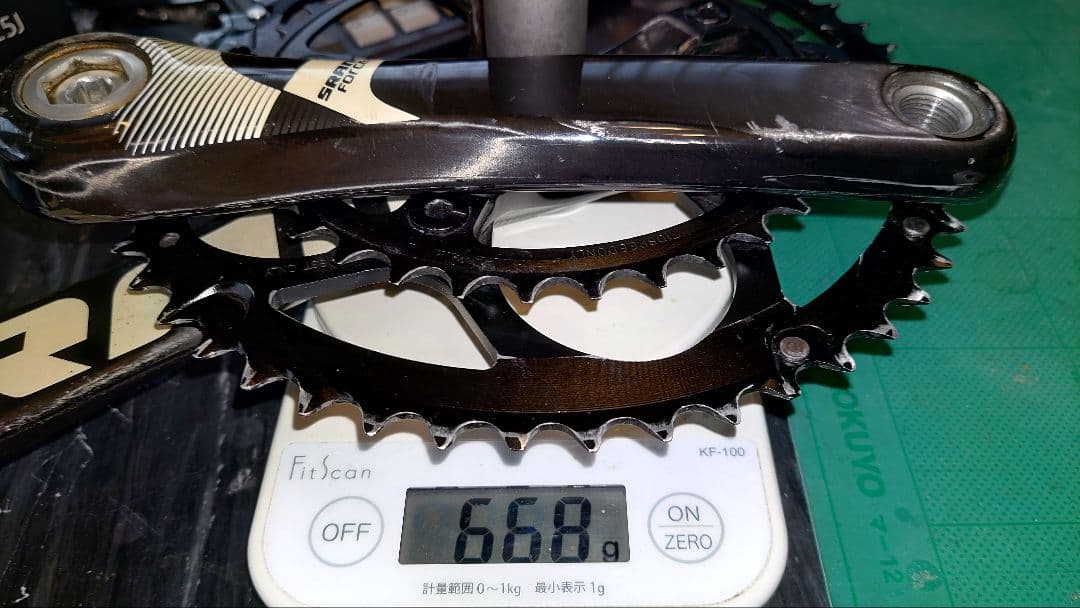 スラムForceクランクbcd110 50t-36t 175 668g週末価格