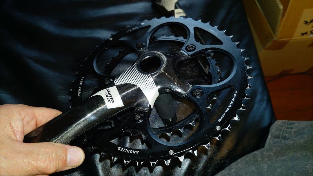 スラムForceクランクbcd110 50t-36t 175 668g週末価格