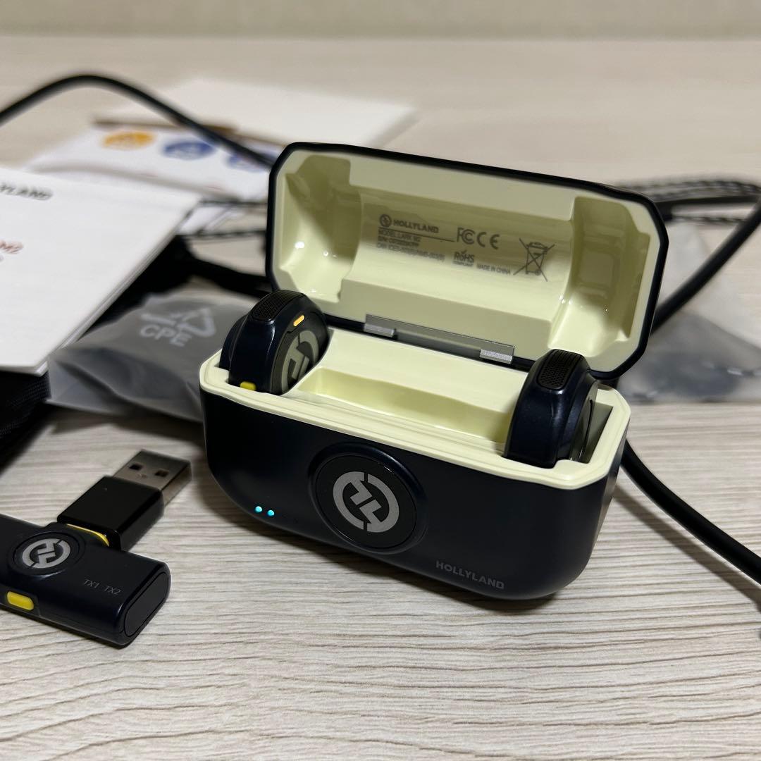 HOLLYLAND LARK M2 ワイヤレスマイク　Type-Cタイプ
