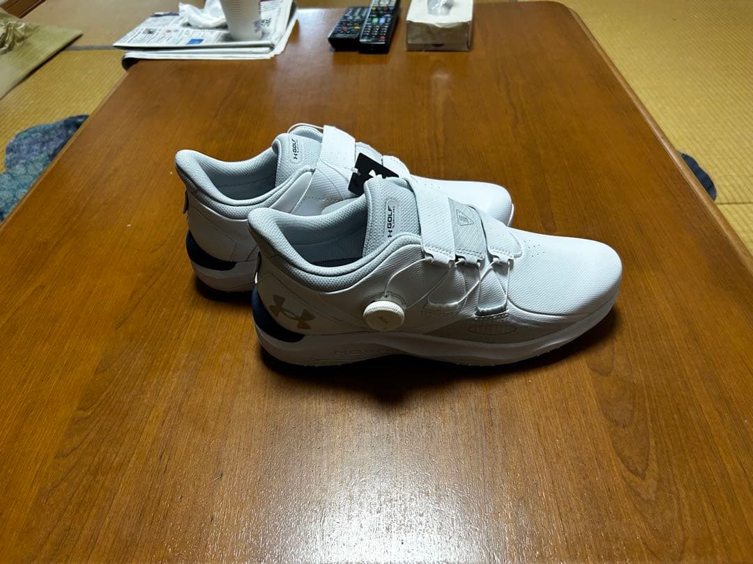 Under Armour H-GOLF ホワイト ゴルフシューズ