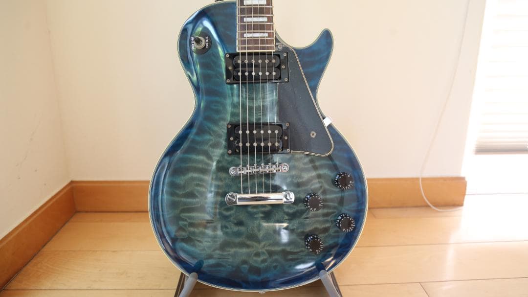 GRASSROOTS キルトメイプル　レスポール カスタム タイプ　美品