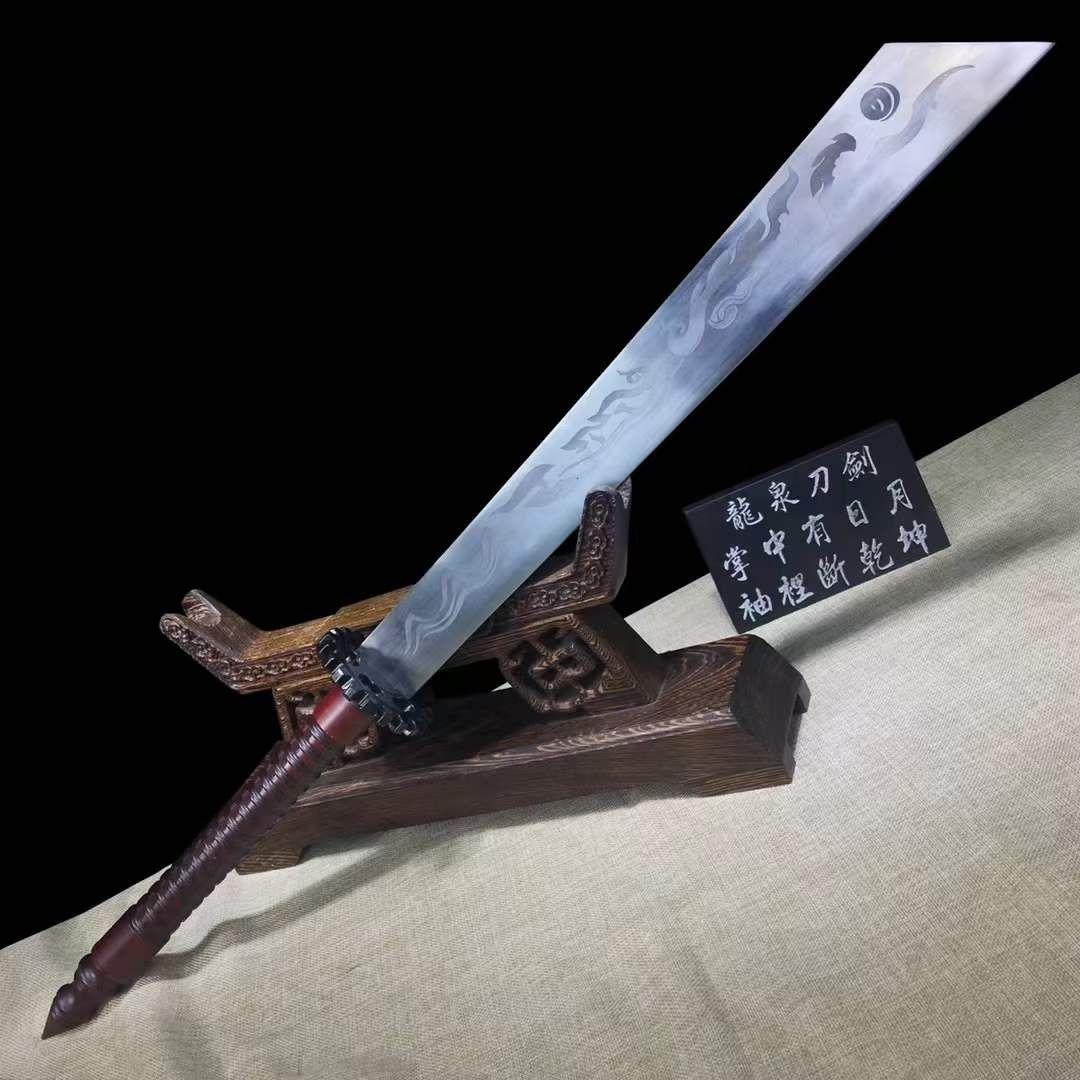 魏廷長柄戦刀、20230650 古兵器 武具　刀装具　日本刀　模造刀 長尺