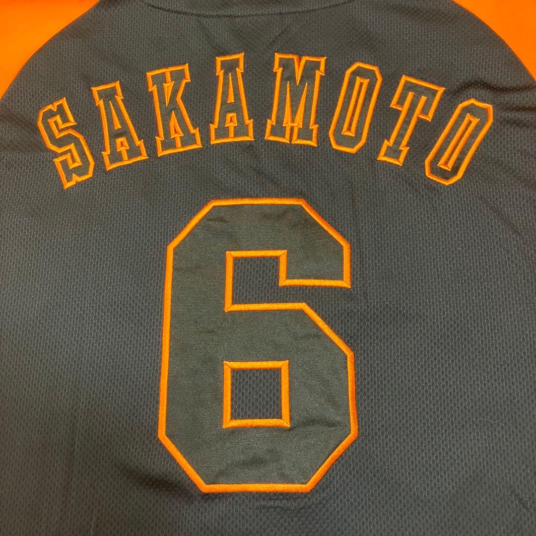 坂本勇人 読売ジャイアンツ 巨人 橙魂ユニフォーム 2019 刺繍　Mサイズ