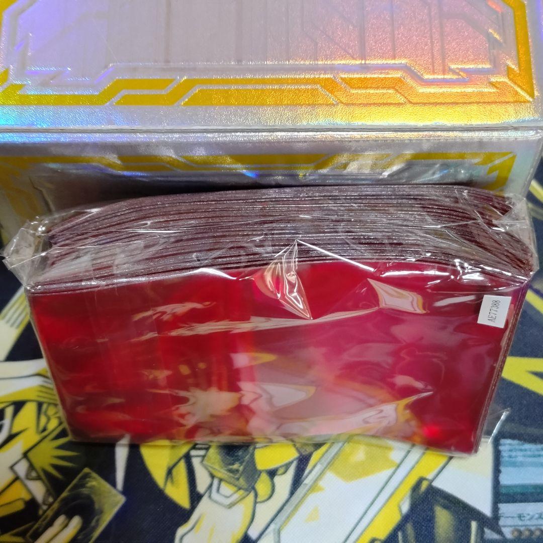 遊戯王 GX 遊城十代 初期 旧 オシリスレッド スリーブ 未開封