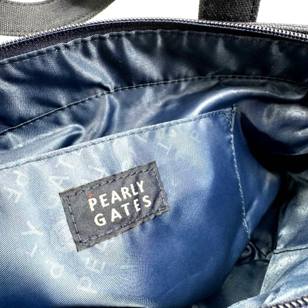 美品パーリーゲイツPEARLYGATES30年記念モデル ラウンドバッグワッペン