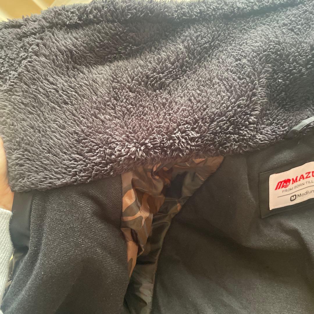 MAZUME フード付きジャケット ブラック